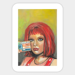 Leeloo Dallas Sticker